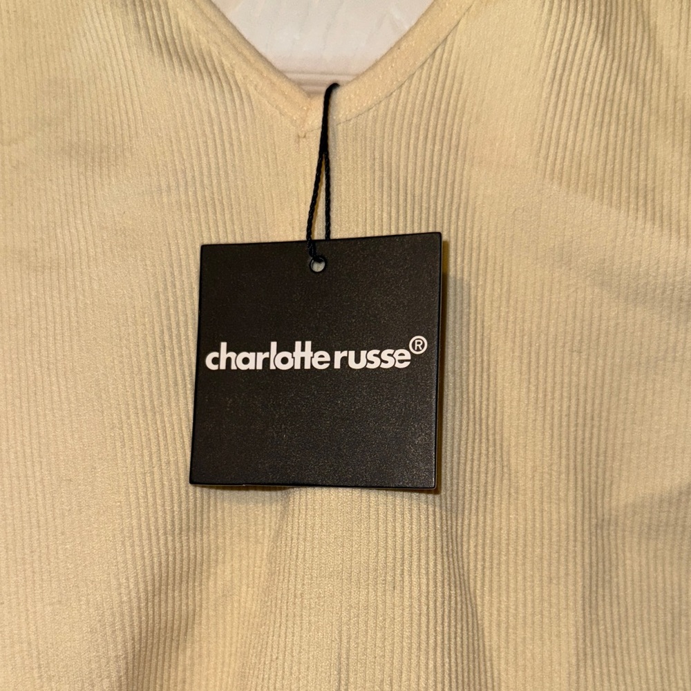 Charlotte Russe Cream Midi Dress - Picture 4 of 7